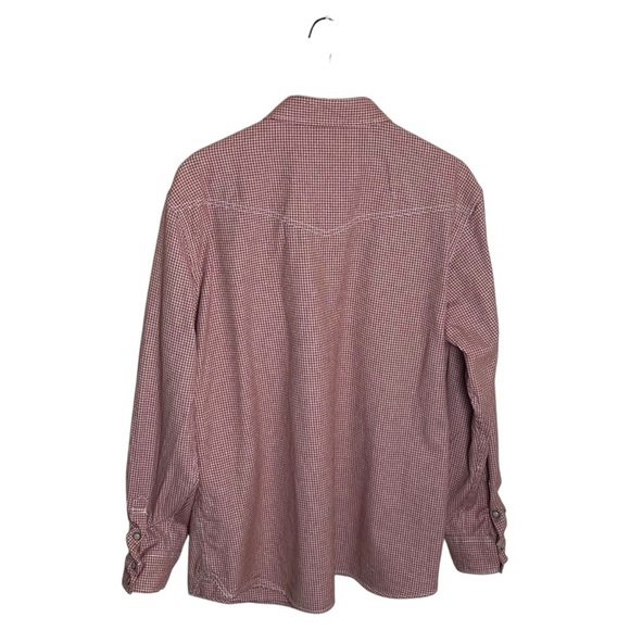 Blue Ranchwear Men's Red and White Plaid Flannel Shirt, XL - Picture 8 of 8